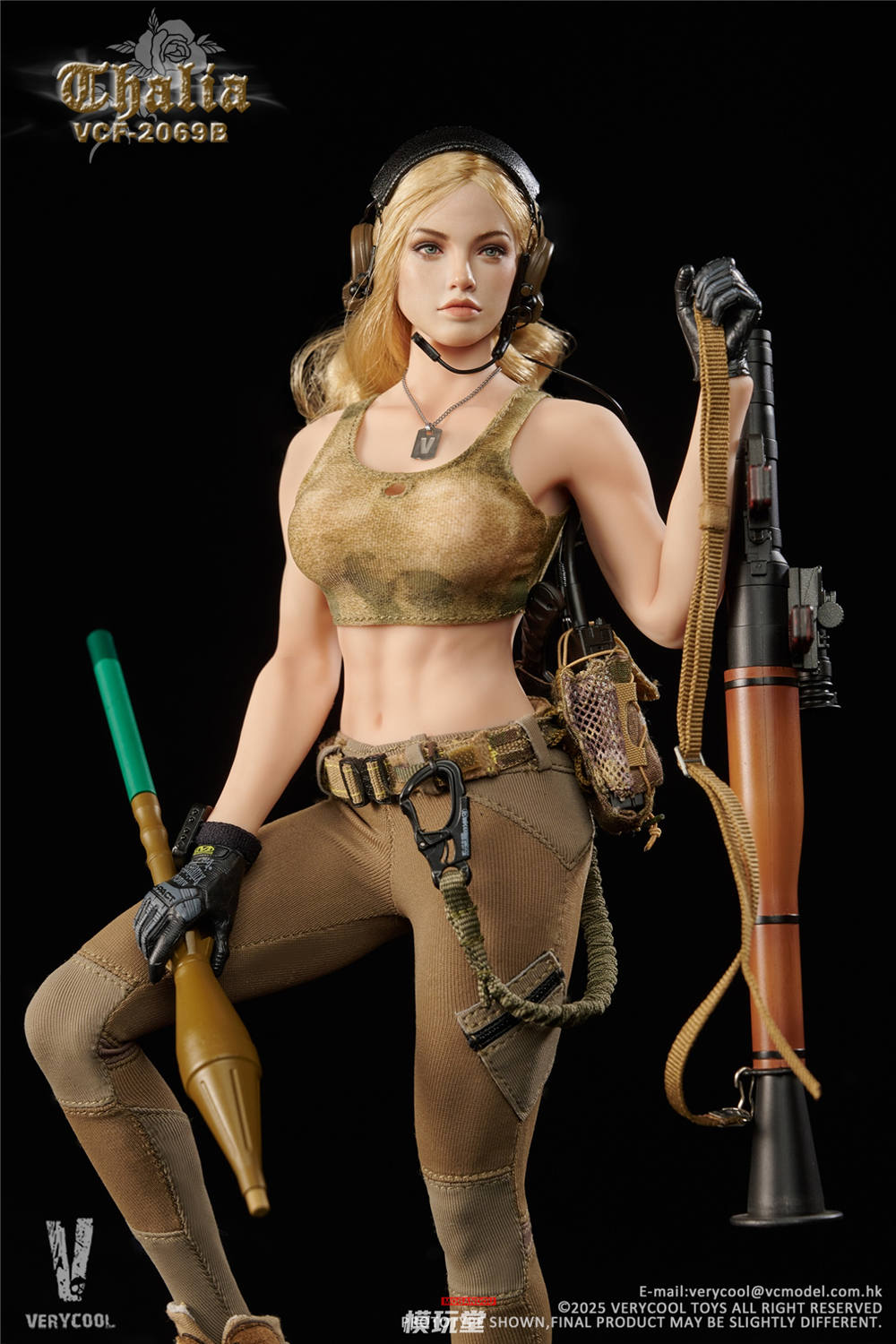 予約 VERYCOOL 1/6 砂漠の女戦士 タリア ブラウン.Ver VCF-2069A