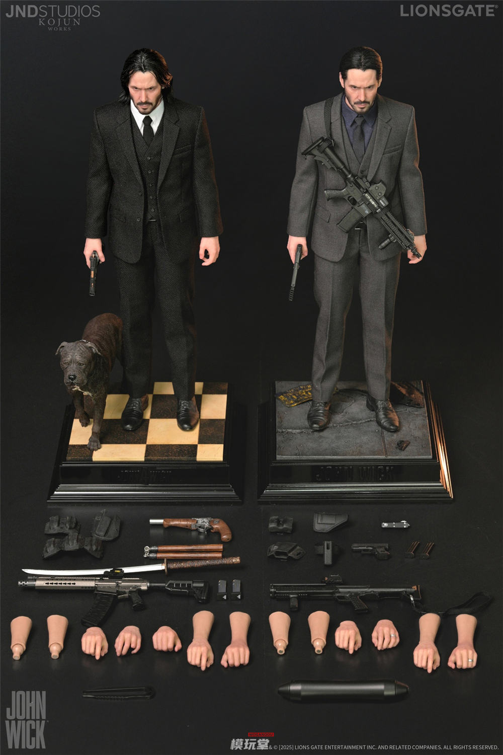 本日まで出品海外製　ジョン・ウィック　1/12 フィギュア 本日まで出品海外製 ジョン・ウィック 1/12 フィギュア 本日まで