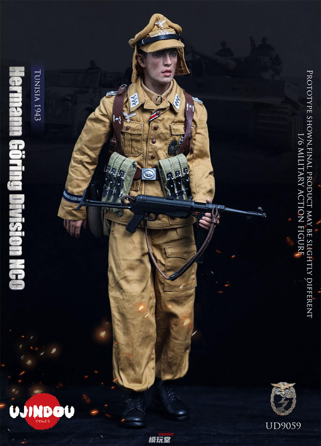 セール！正規品】3R DID社製　ヘルマン・ゲーリング　フィギュア　ダスライヒ 3R ドイツ空軍総司令官 ヘルマン・ゲーリング 1STエディション