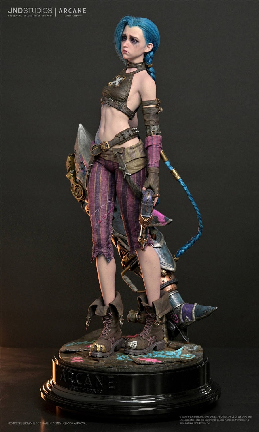 ARCANE フィギュア アーケイン League of Legends 予約 JND Studios 1/3 『アーケイン』 ジンクス HMS-028 JINX of