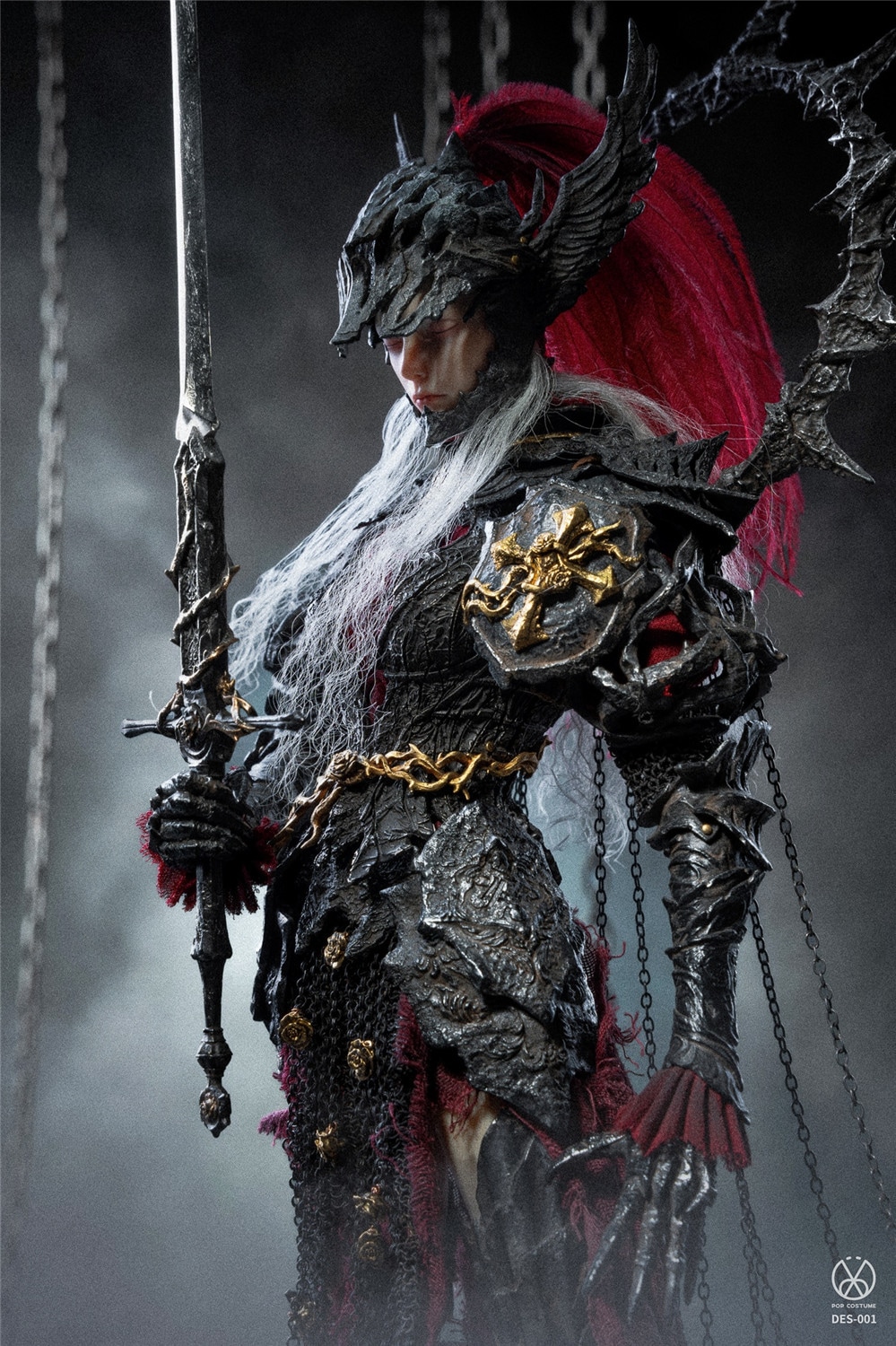 予約 POP COSTUME 1/6 薔薇の騎士 ― 荊棘の冠 DES-001 The Knight of