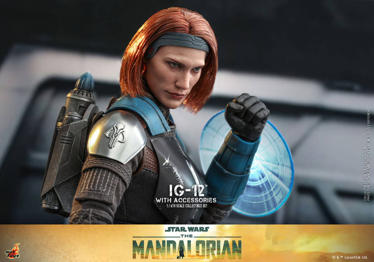 ホットトイズ 1/6 マンダロリアン IG-12 ＆アクセサリーセット 未開封