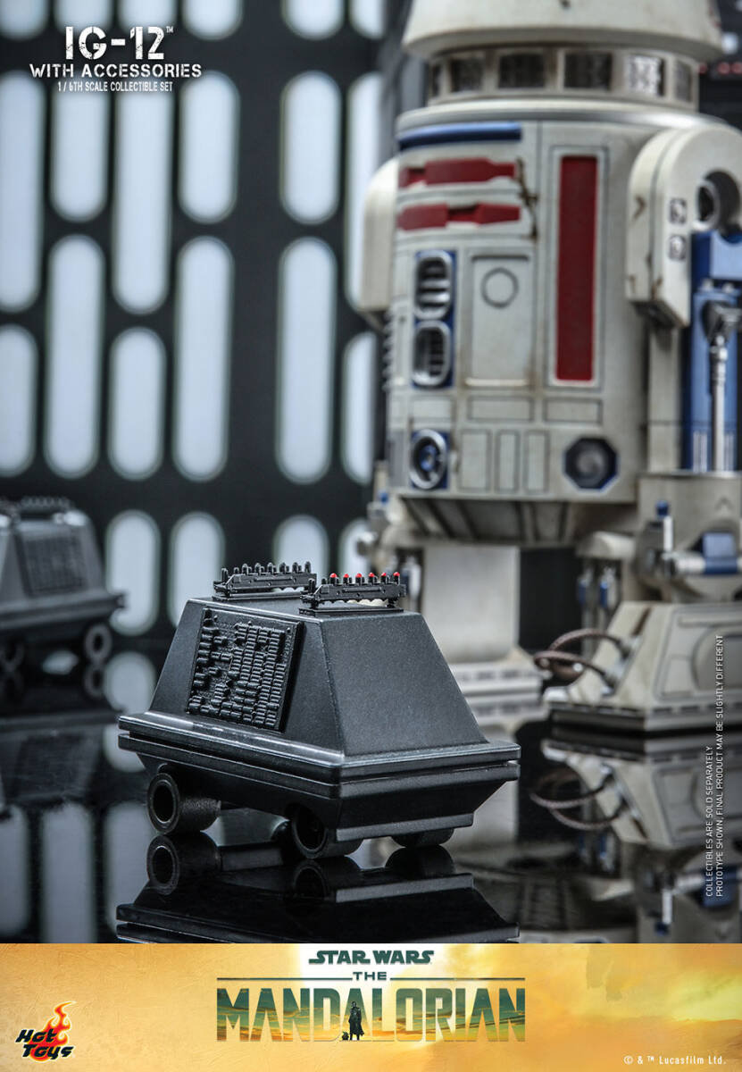 ホットトイズ 1/6 マンダロリアン IG-12 &アクセサリーセット 未開封 ホットトイズ 1/6 マンダロリアン IG-12 &アクセサリーセット 未開封