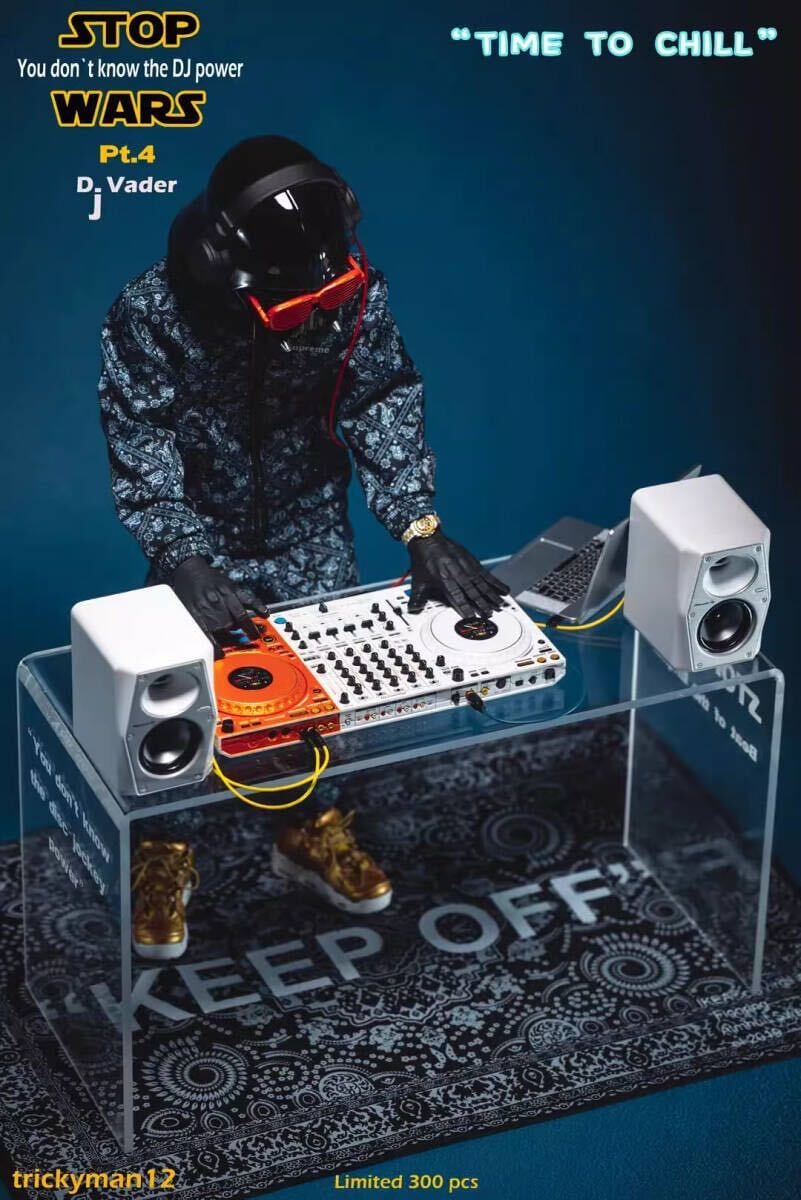 trickyMan12 1/6 STOPWARS Pt.4 DJ Vader 未開封新品 Action Figure