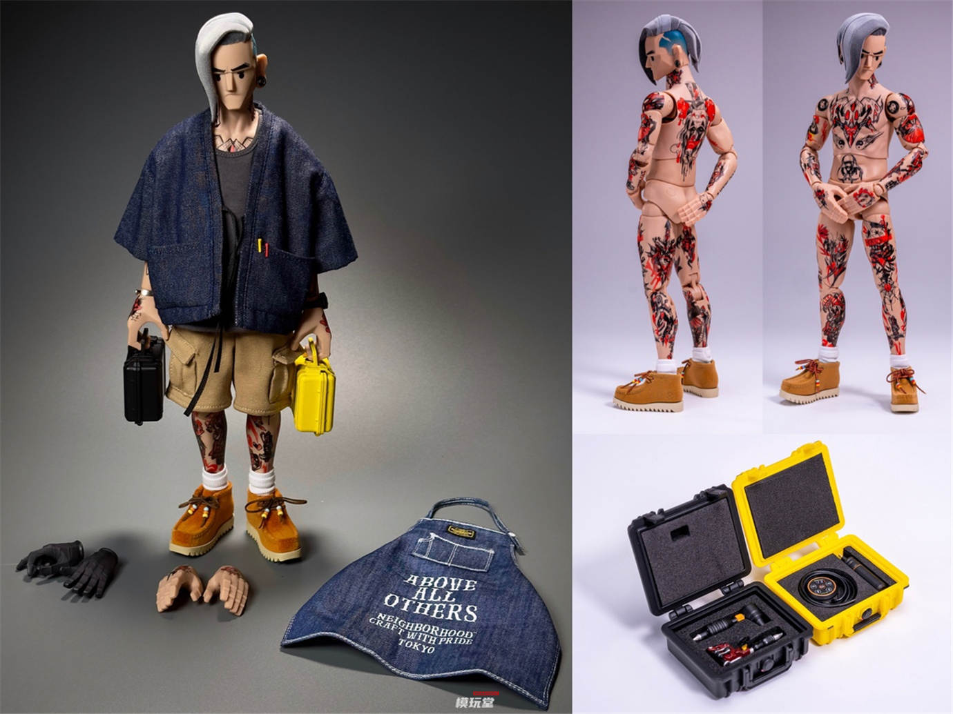 予約 trickyMan12 1/6 彫師 特別版 Tattoo artist Special Edition