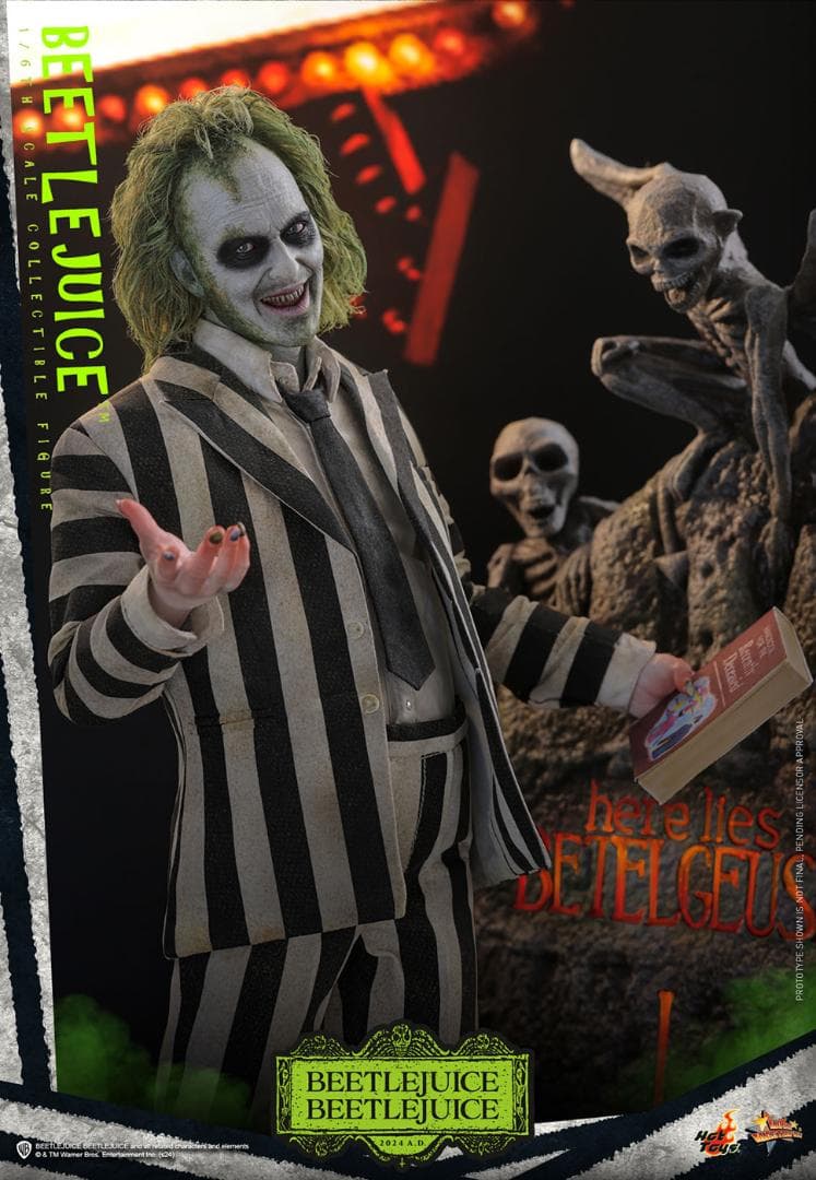 ホットトイズ 1/6 Beetlejuice ビートルジュース MMS767 ホットトイズ 1/6 『ビートルジュース ビートルジュース』 ビートル