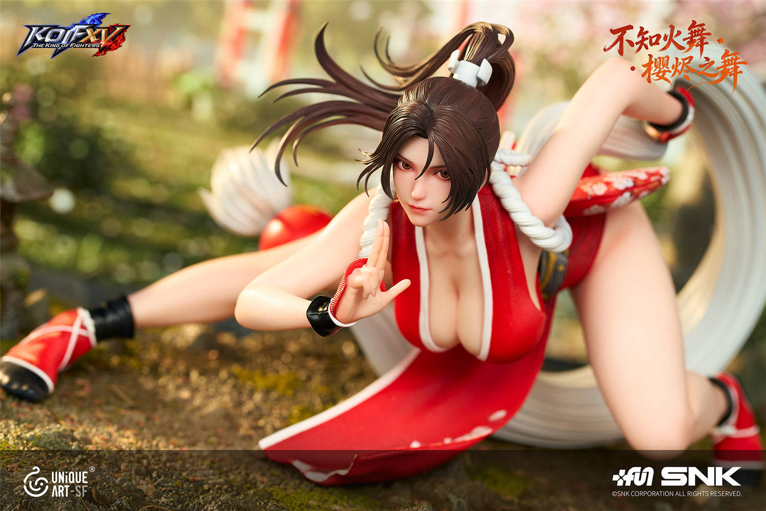 予約 UNiQUE ART 1/6 SNK 不知火舞・桜燼の舞 予約特典付き 凝神版