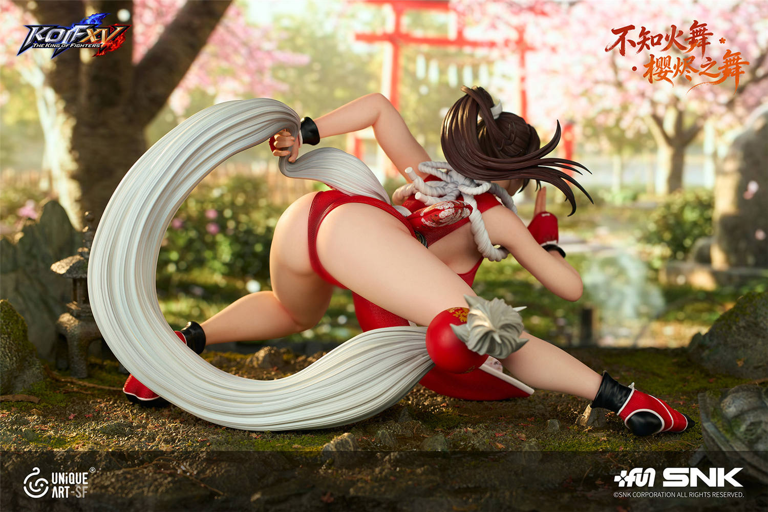 予約 UNiQUE ART 1/6 SNK 不知火舞・桜燼の舞 予約特典付き 凝神版