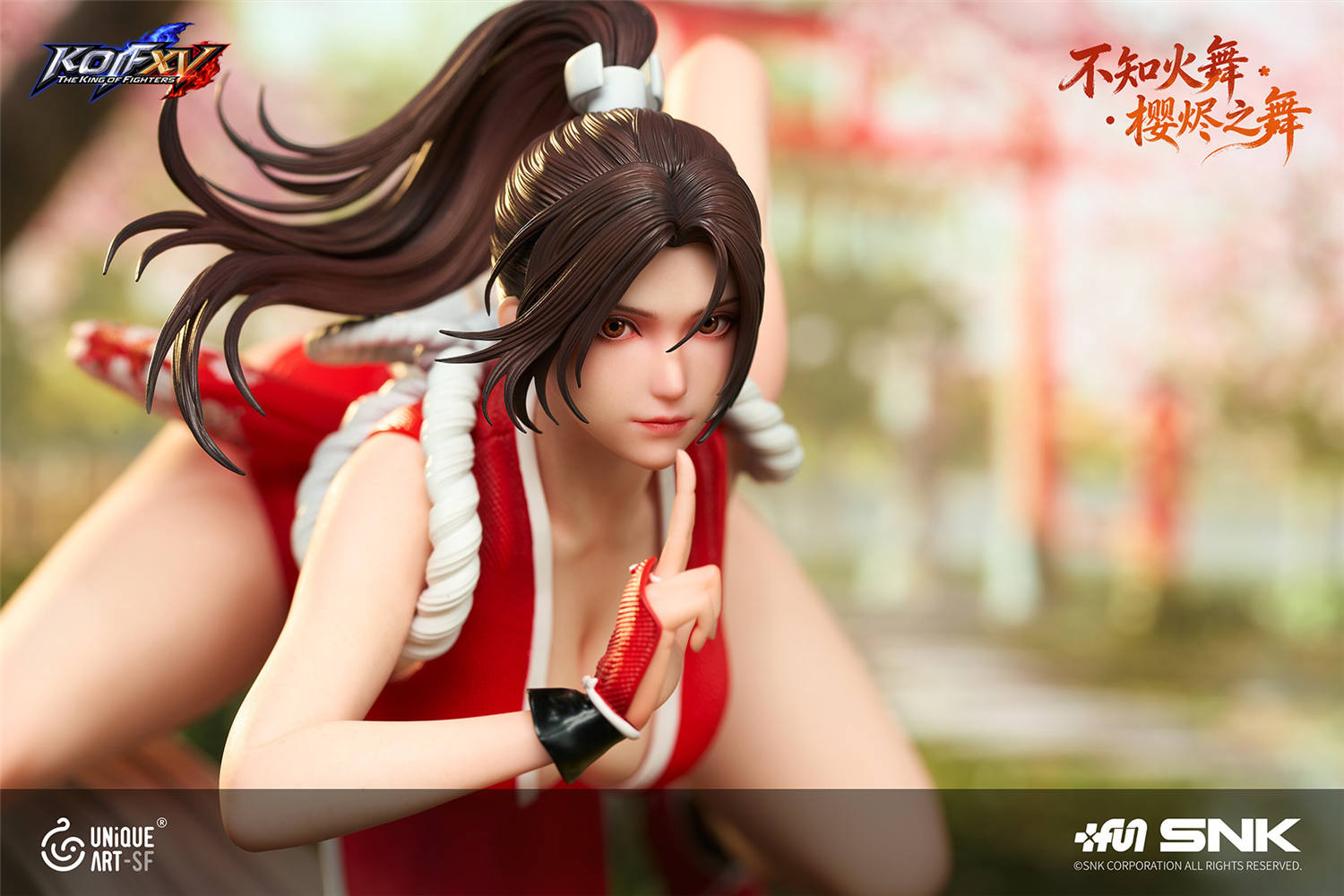 まい　カスタムフィギュア5体 予約 UNiQUE ART 1/6 SNK 不知火舞・桜燼の舞 予約特典付き 凝神版