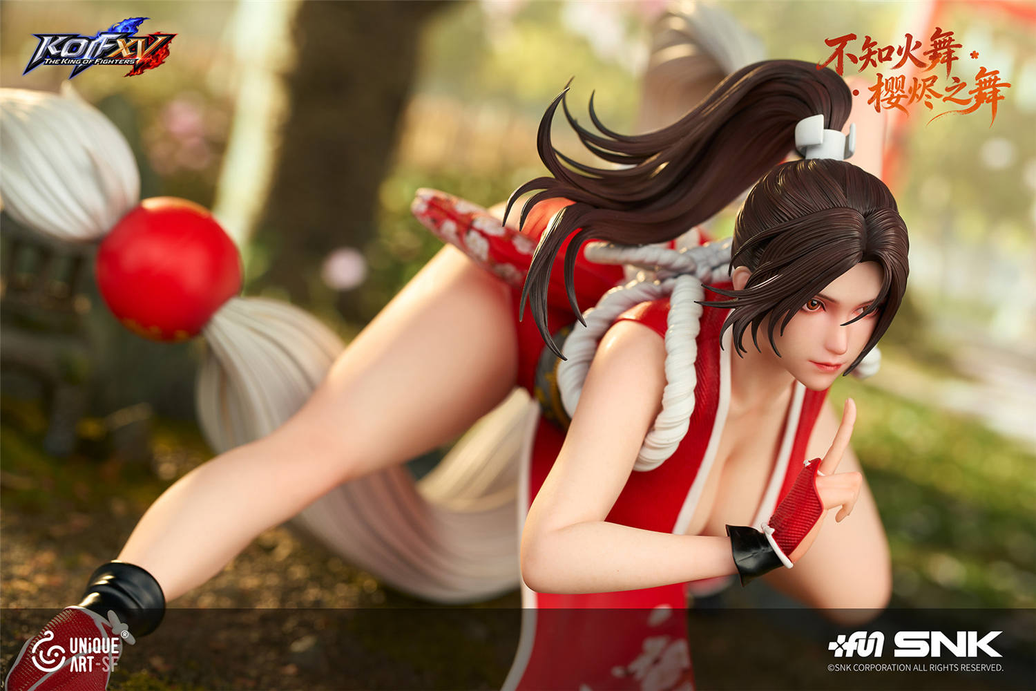 予約 UNiQUE ART 1/6 SNK 不知火舞・桜燼の舞 予約特典付き 凝神版 予約 UNiQUE ART 1/6 SNK 不知火舞・桜燼の舞 予約特典付き 凝神版