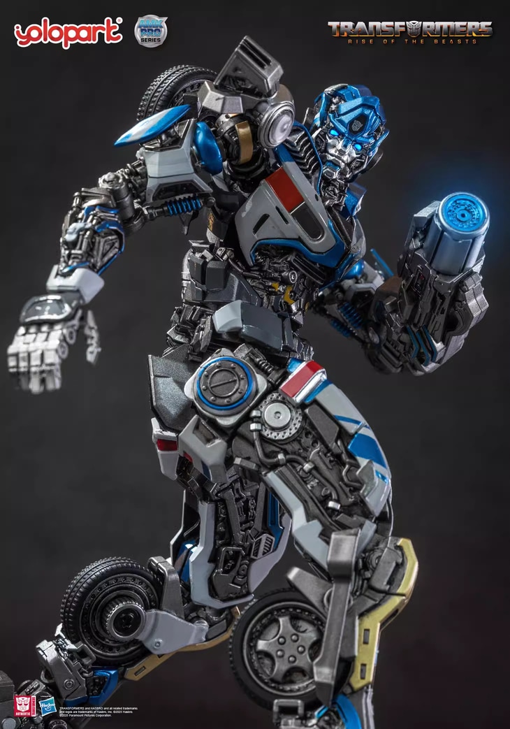 Transformers Rise of the Beasts Mirage Toy - Diecast, LED