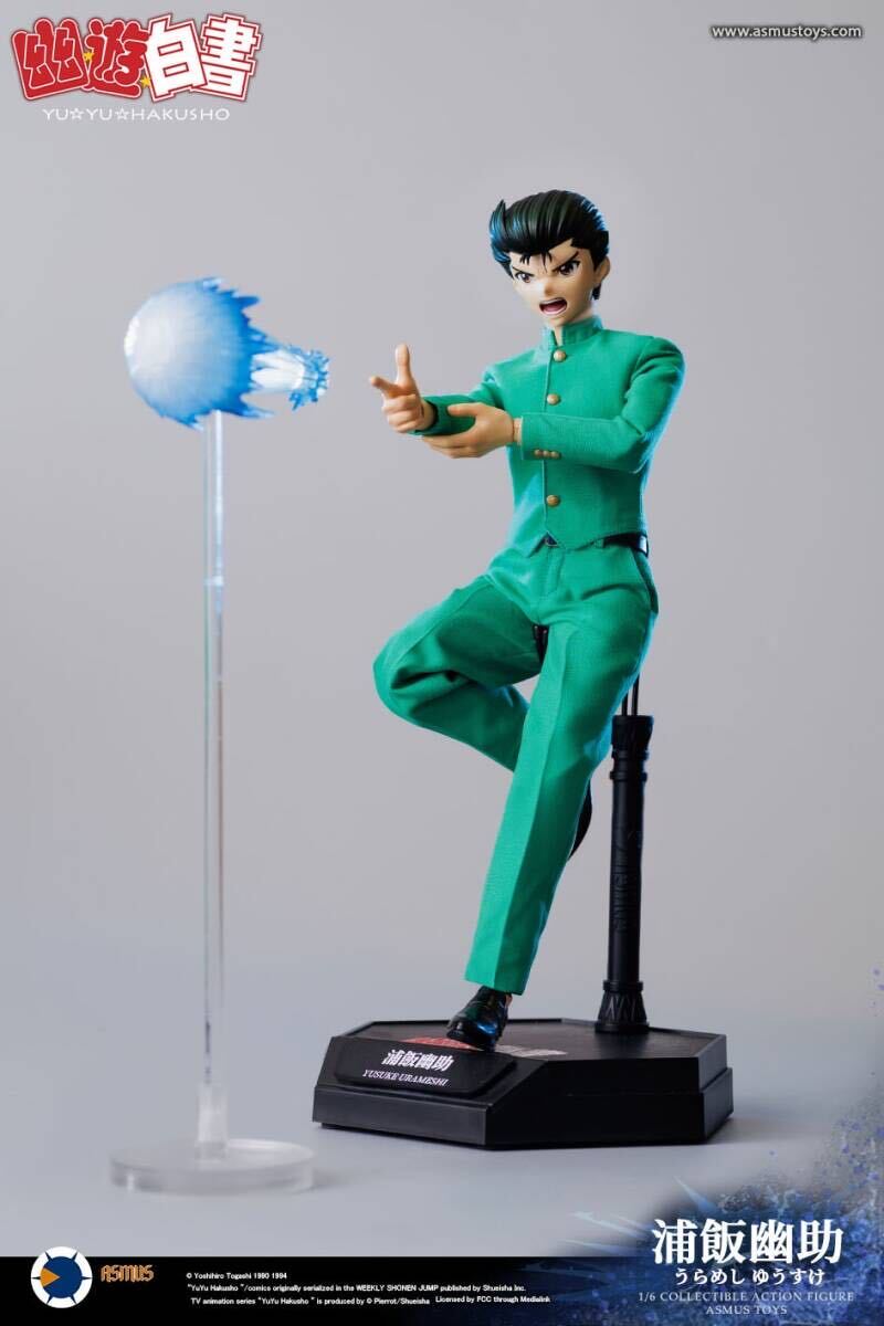ASMUS TOYS 1/6 幽☆遊☆白書 浦飯 幽助 通常.Ver 未開封新品 YUYU002A
