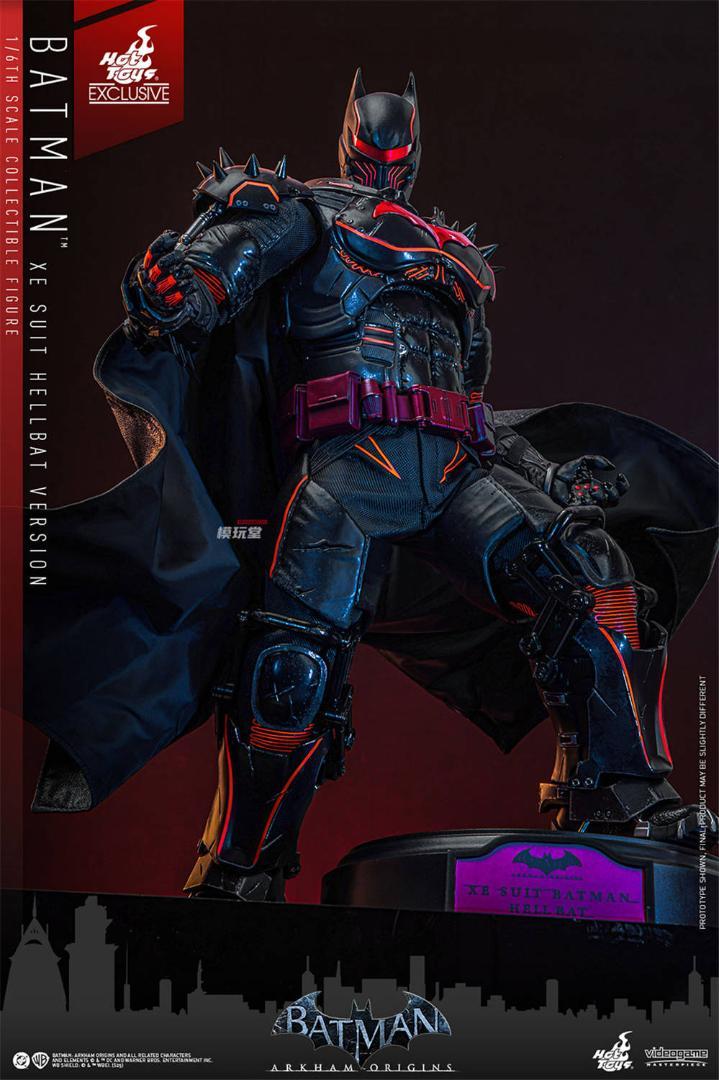 ホットトイズ 1/6 バットマン：アーカム ビギンズ バットマン XEスーツ