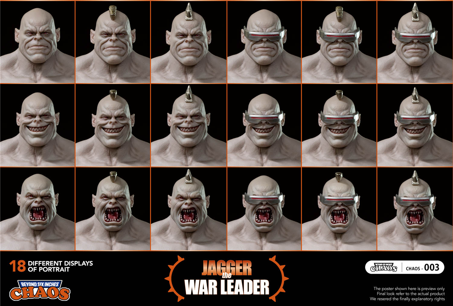 CHAOS 1/12 ウォーリーダー ジャガー CHAOS-003 War-leader Jagger