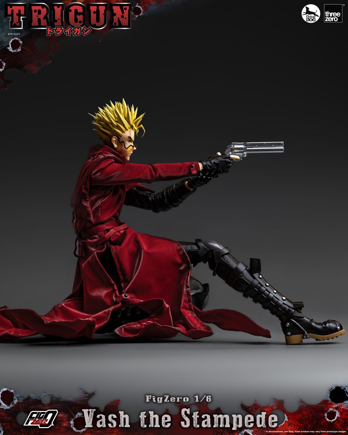 予約 threezero 1/6 フィグゼロ 『トライガン』 ヴァッシュ・ザ