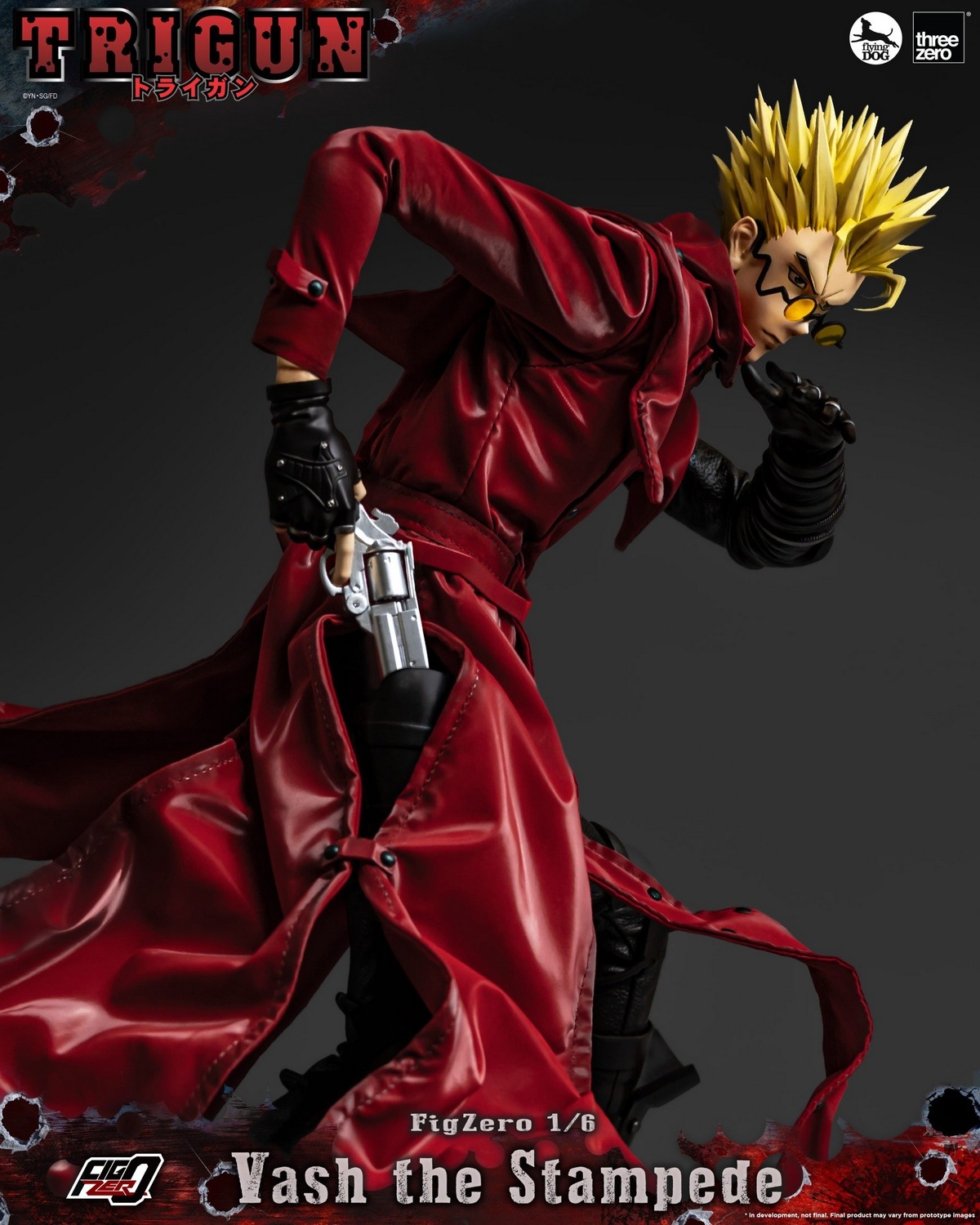 予約 threezero 1/6 フィグゼロ 『トライガン』 ヴァッシュ・ザ