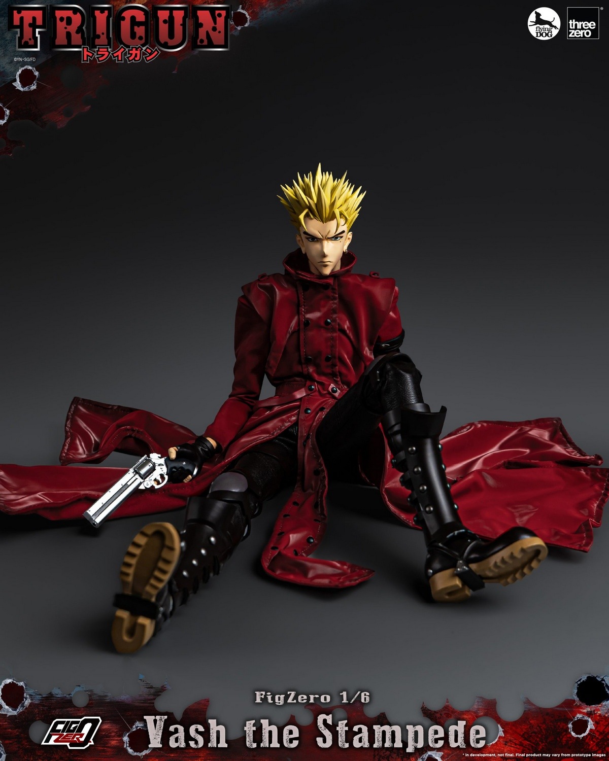 予約 threezero 1/6 フィグゼロ 『トライガン』 ヴァッシュ・ザ
