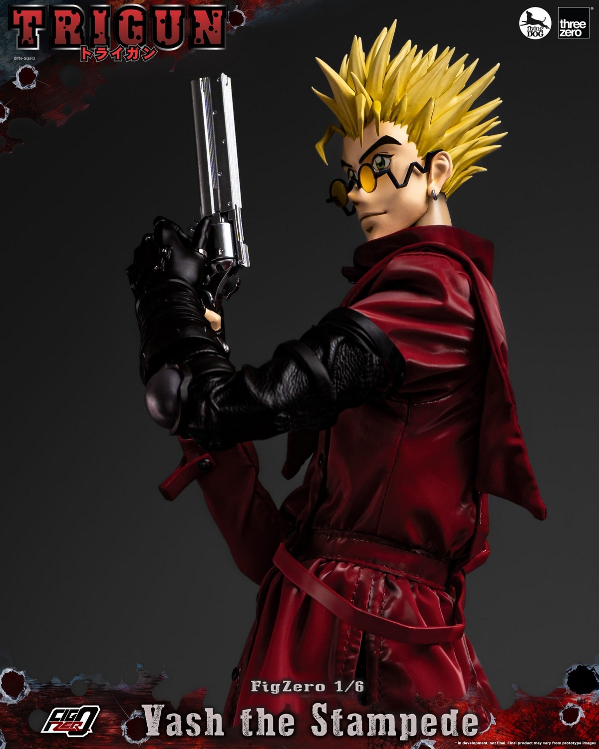 予約 threezero 1/6 フィグゼロ 『トライガン』 ヴァッシュ・ザ