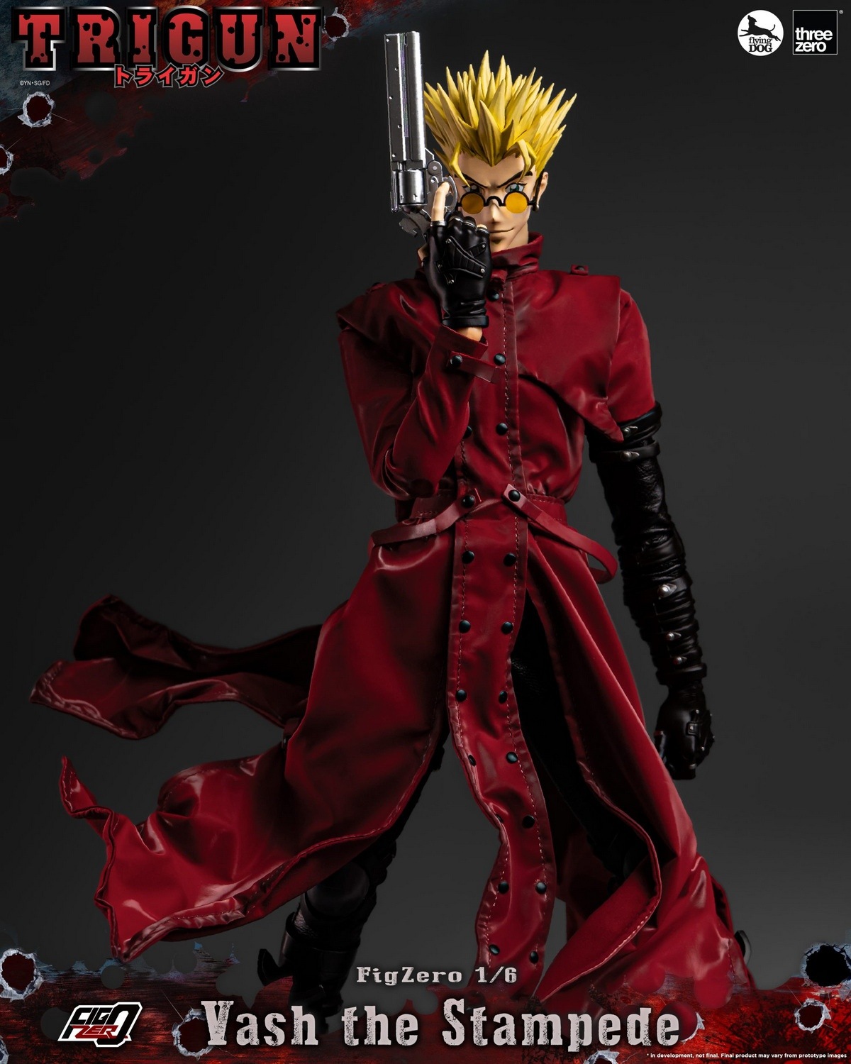 予約 threezero 1/6 フィグゼロ 『トライガン』 ヴァッシュ・ザ