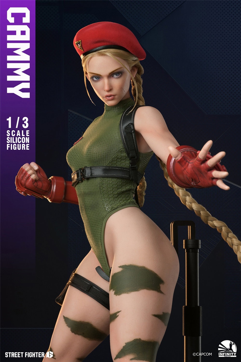 ストリートファイター6 キャミィ / Cammy CFB フィギュア　美品 予約 Infinity Studio 1/3 『ストリートファイター 6』 キャミィ 予約