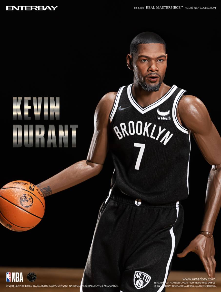 エンターベイ リアルマスターピース NBA ケビン・デュラント 1/6 ミントモール / MINT-WEB店 (ボックス通販) / エンターベイ