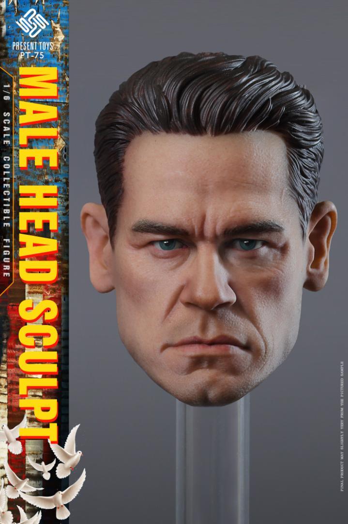その他 PRESENT TOYS Male Head Sculpture PT-SP75 PRESENT TOYS 1/6 Male Head Sculpture PT-SP75 | PRESENT TOYS