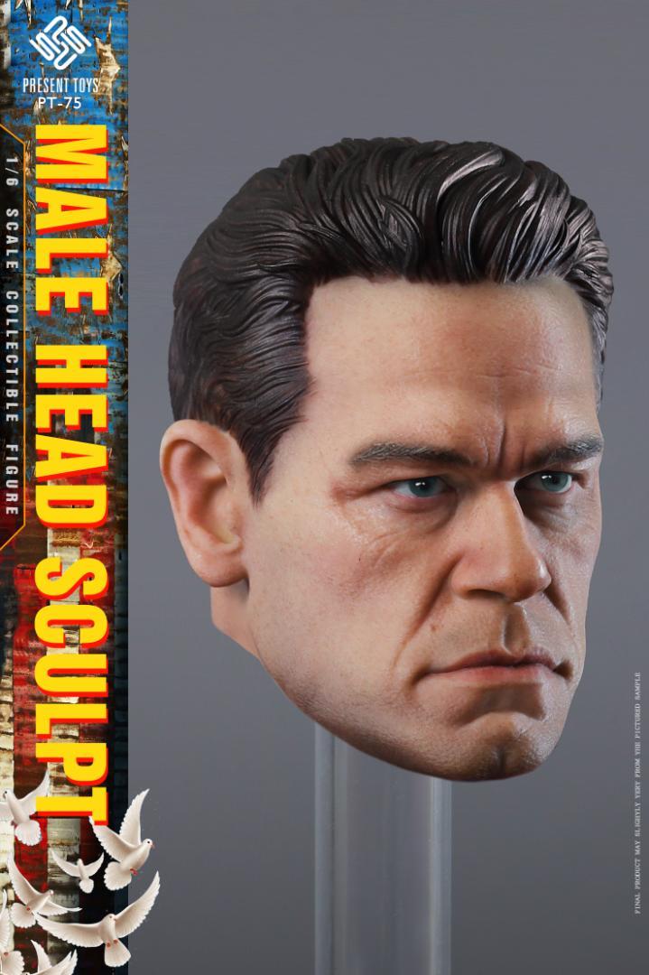 その他 PRESENT TOYS Male Head Sculpture PT-SP75 PRESENT TOYS 1/6 Male Head Sculpture PT-SP75 | PRESENT TOYS