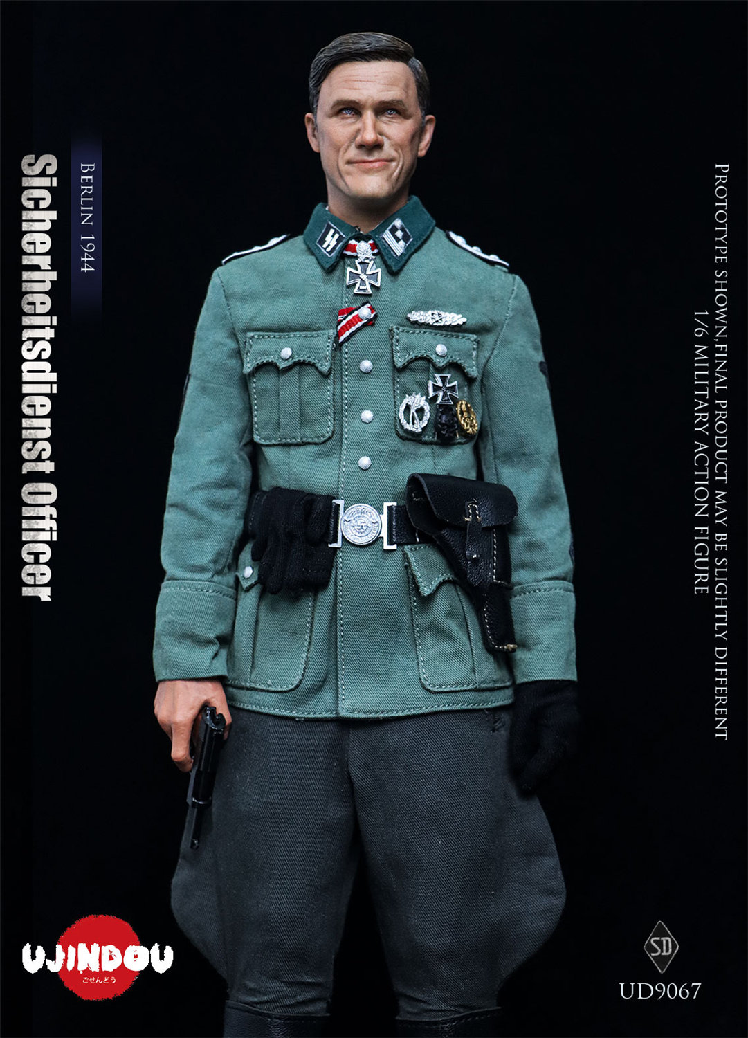 予約 UJINDOU 1/6 SD将校 ベルリン 1944 UD9067 Sicherheitsdienst