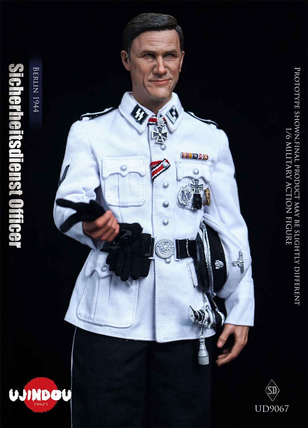 予約 UJINDOU 1/6 SD将校 ベルリン 1944 UD9067 Sicherheitsdienst
