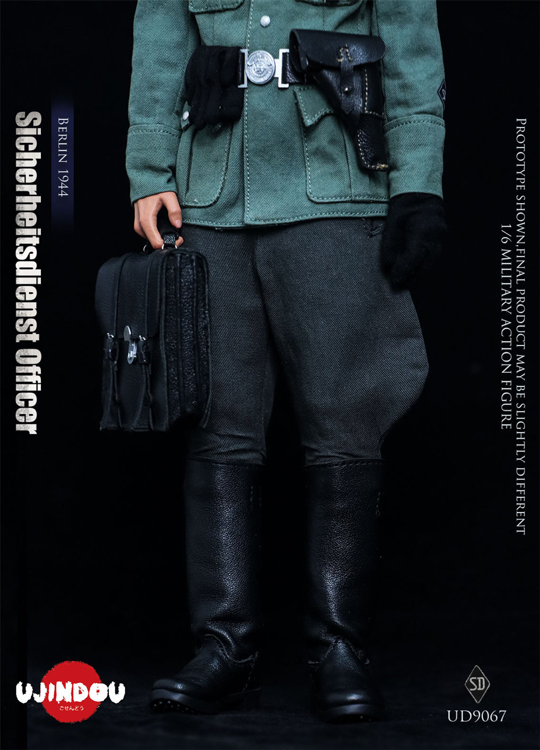予約 UJINDOU 1/6 SD将校 ベルリン 1944 UD9067 Sicherheitsdienst