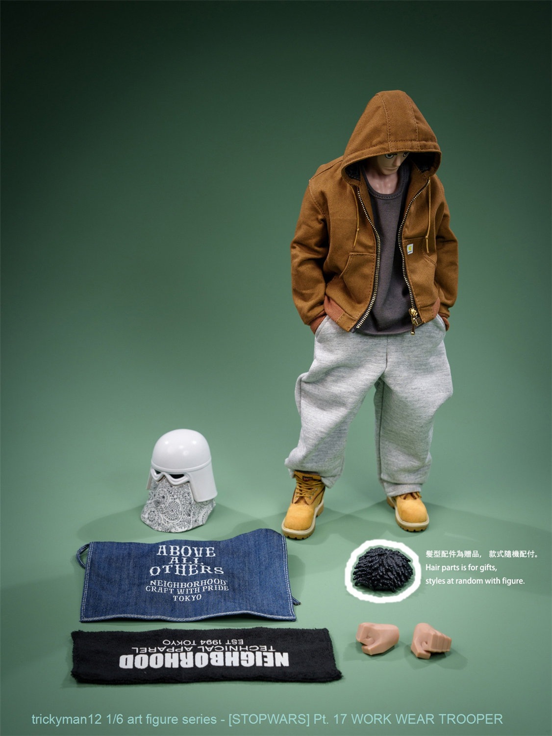 予約 trickyman12 1/6 Art Figure Series［STOPWARS］Pt.17 Work Wear