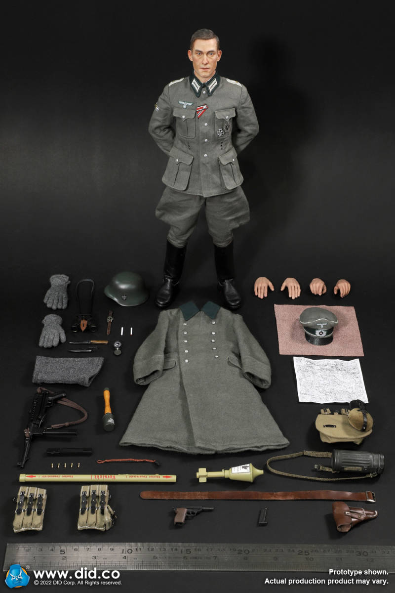 DID 1/6 WW2 ドイツ国防軍 中尉 ライナー 2.0 未開封新品 D80159 | DID