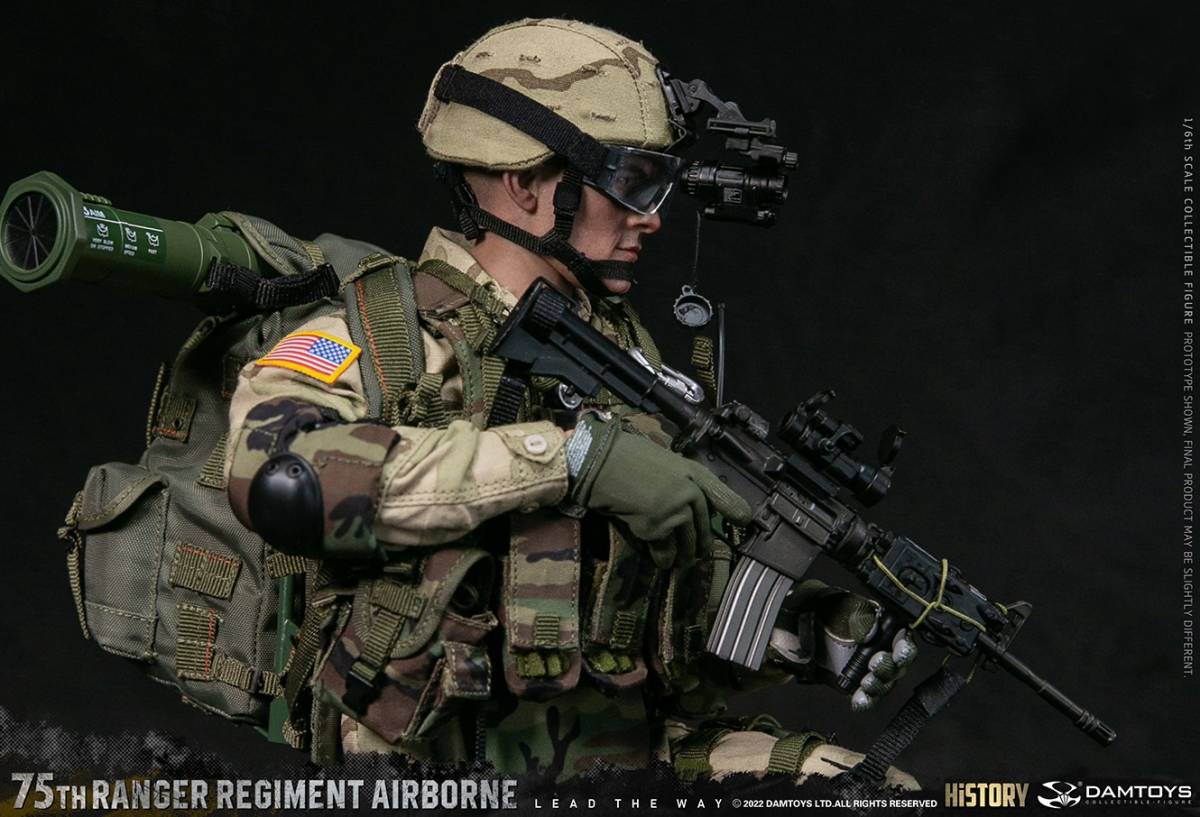 DAMTOYS 1/6 US陸軍 第75レンジャー連隊 エアボーン 未開封新品 78094