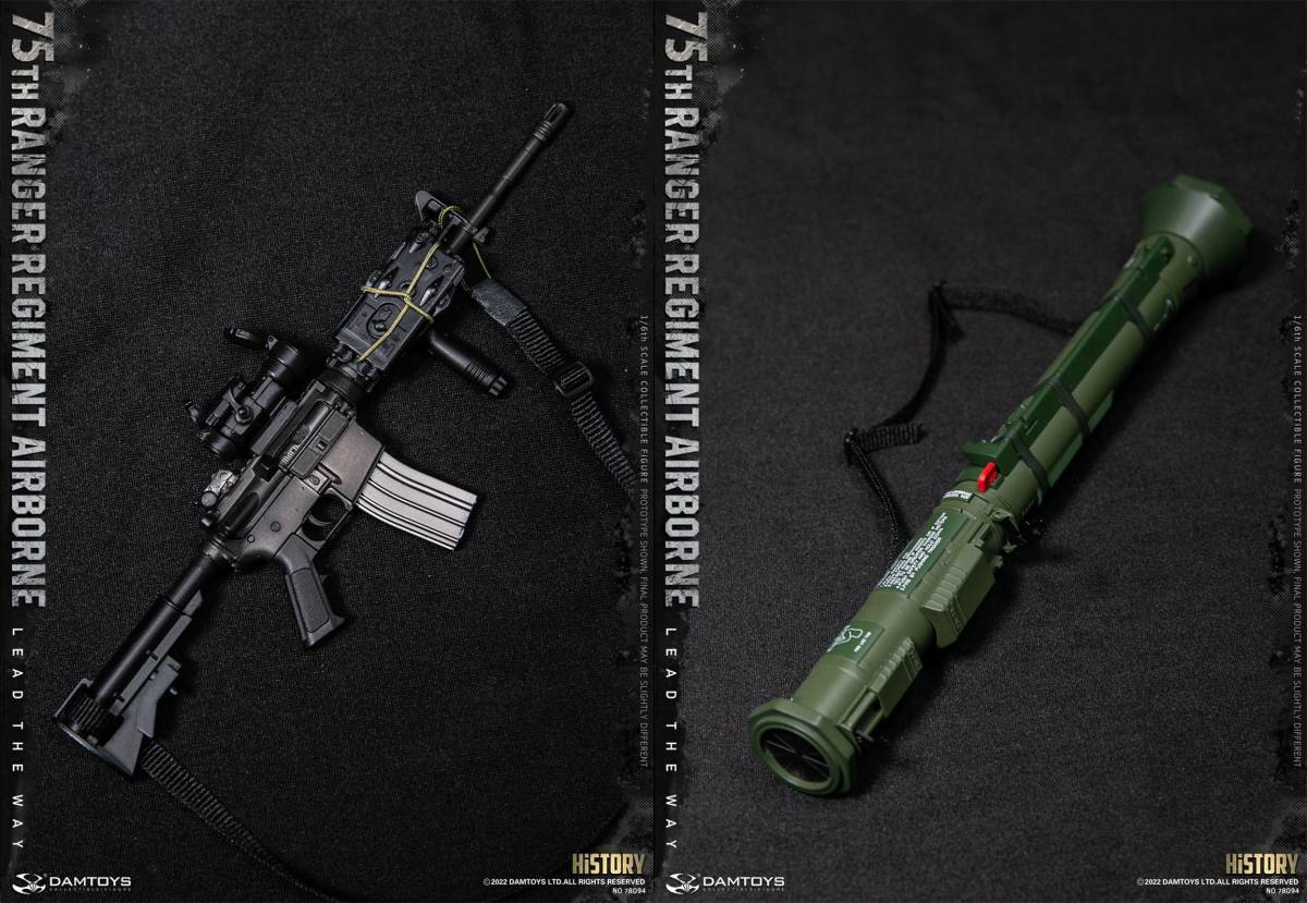 DAMTOYS 1/6 US陸軍 第75レンジャー連隊 エアボーン 未開封新品 78094
