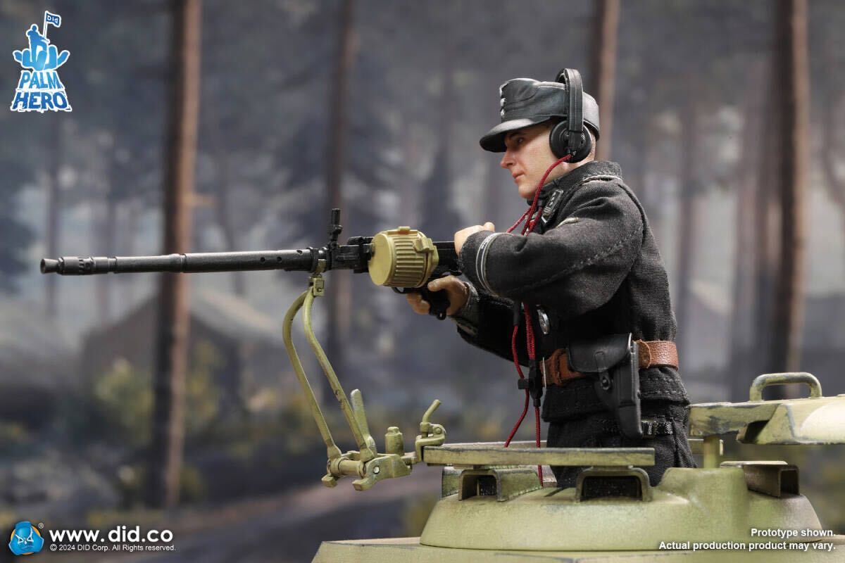 DID 1/12 WW2 ドイツ軍 ティーガー2 戦車 キューポラ 車長展望塔 未