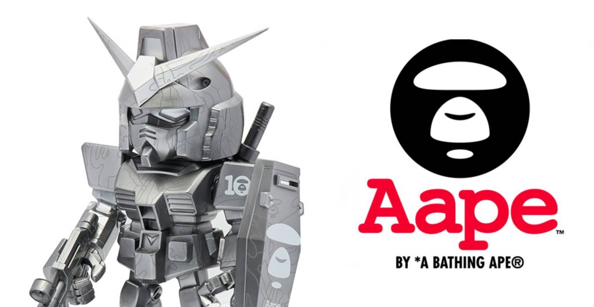 海外限定 QMSV RX-78-2 GUNDA Ver AAPE 希少品 機動戦士 ガンダム