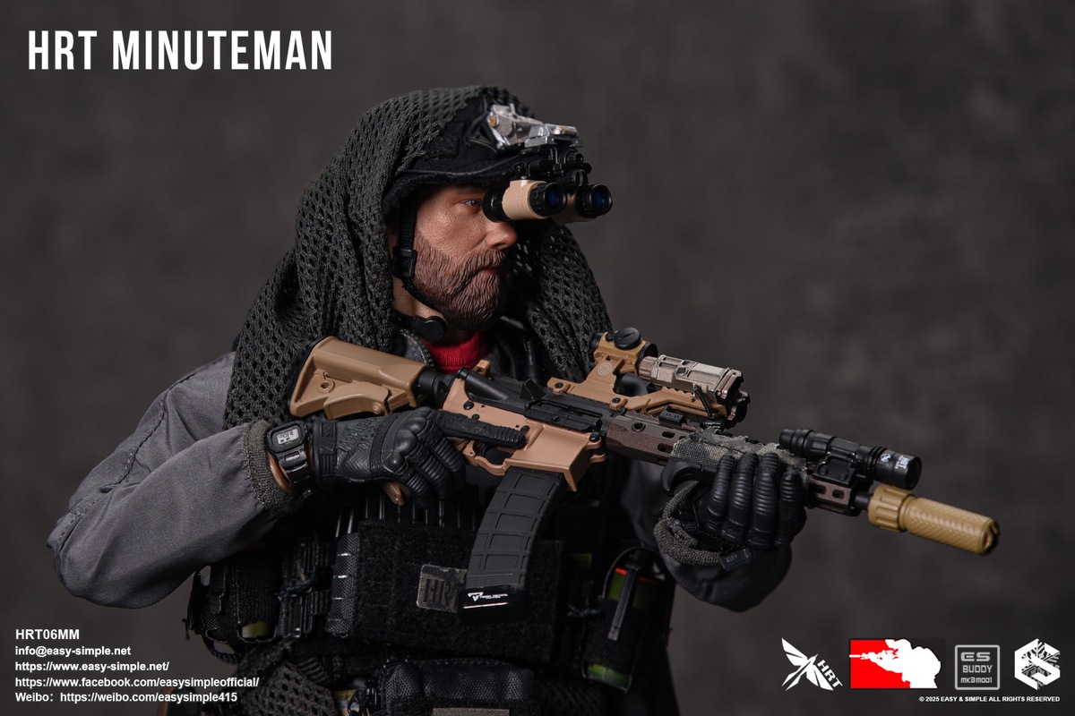Easy&Simple 1/6 HRT Minuteman HRT06MM ShotShow 2025