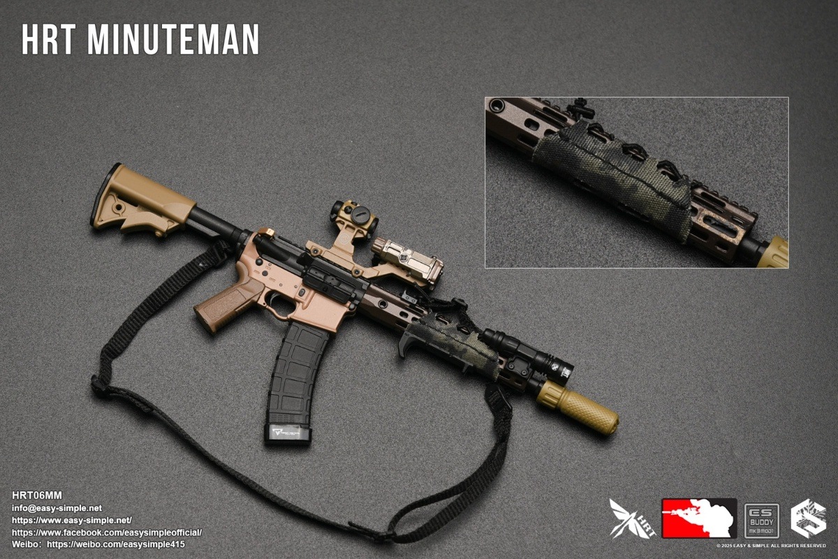 その他 Easy&amp;Simple 1/6 HRT06MM HRT Minuteman Monkey Depot - Easy Simple HRT Minuteman ShotShow Exclusive
