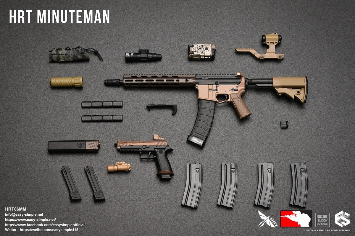 その他 Easy&amp;Simple 1/6 HRT06MM HRT Minuteman Monkey Depot - Easy Simple HRT Minuteman ShotShow Exclusive