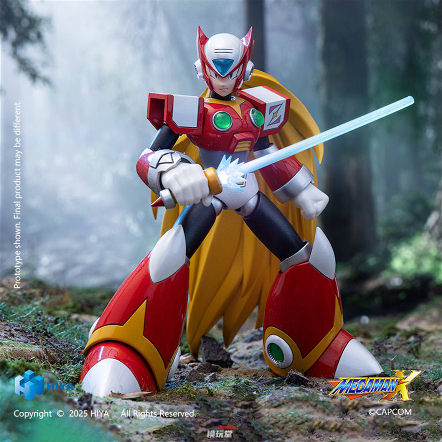 予約 HIYA 1/12 『ロックマン X』 ゼロ EBM0170 Exquisite Series Mega