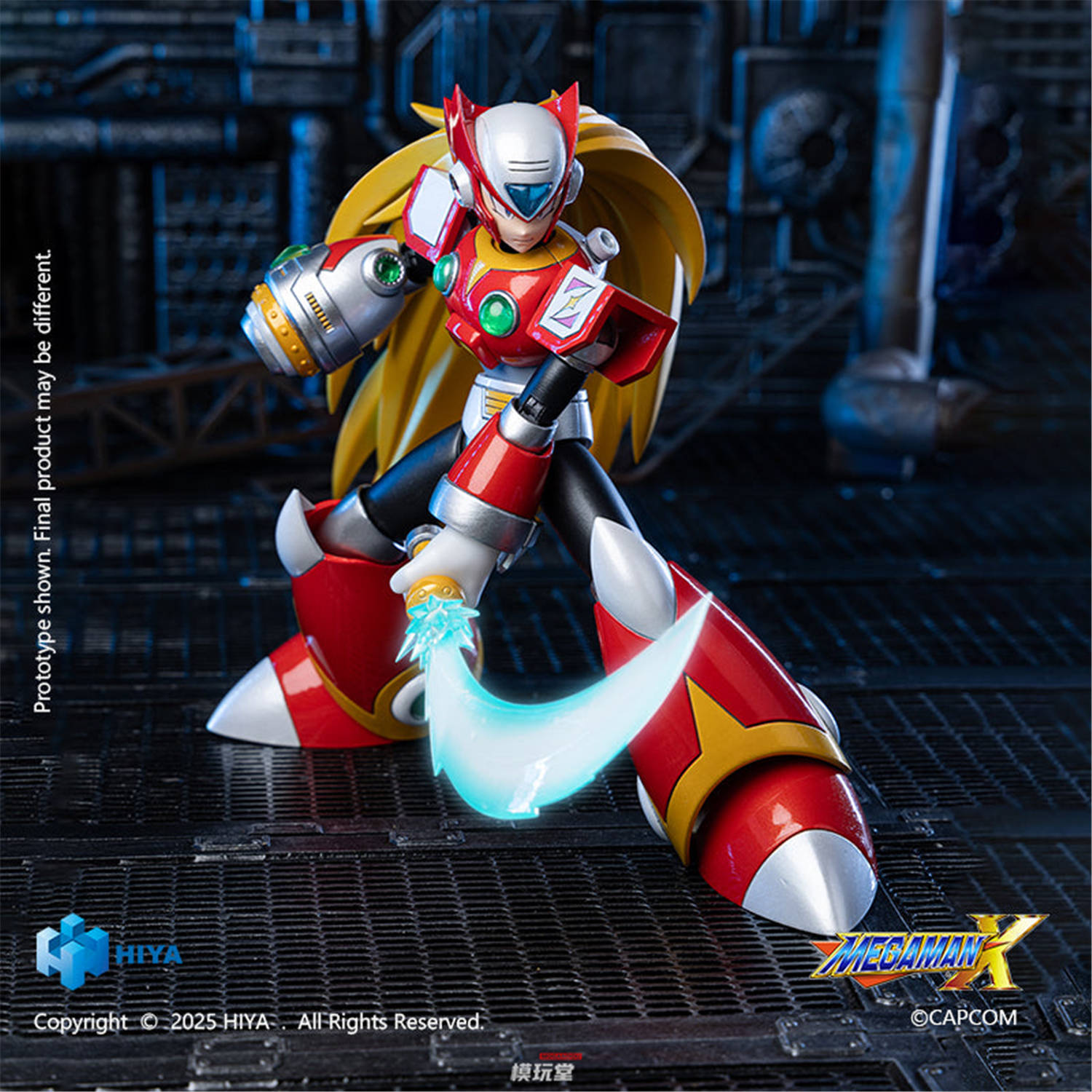 予約 HIYA 1/12 『ロックマン X』 ゼロ EBM0170 Exquisite Series Mega