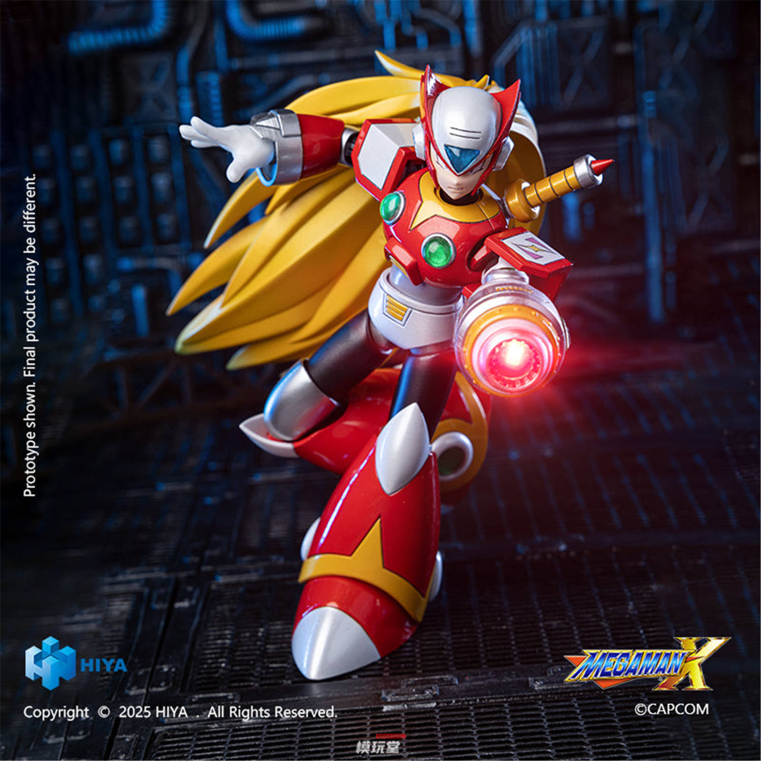 予約 HIYA 1/12 『ロックマン X』 ゼロ EBM0170 Exquisite Series Mega