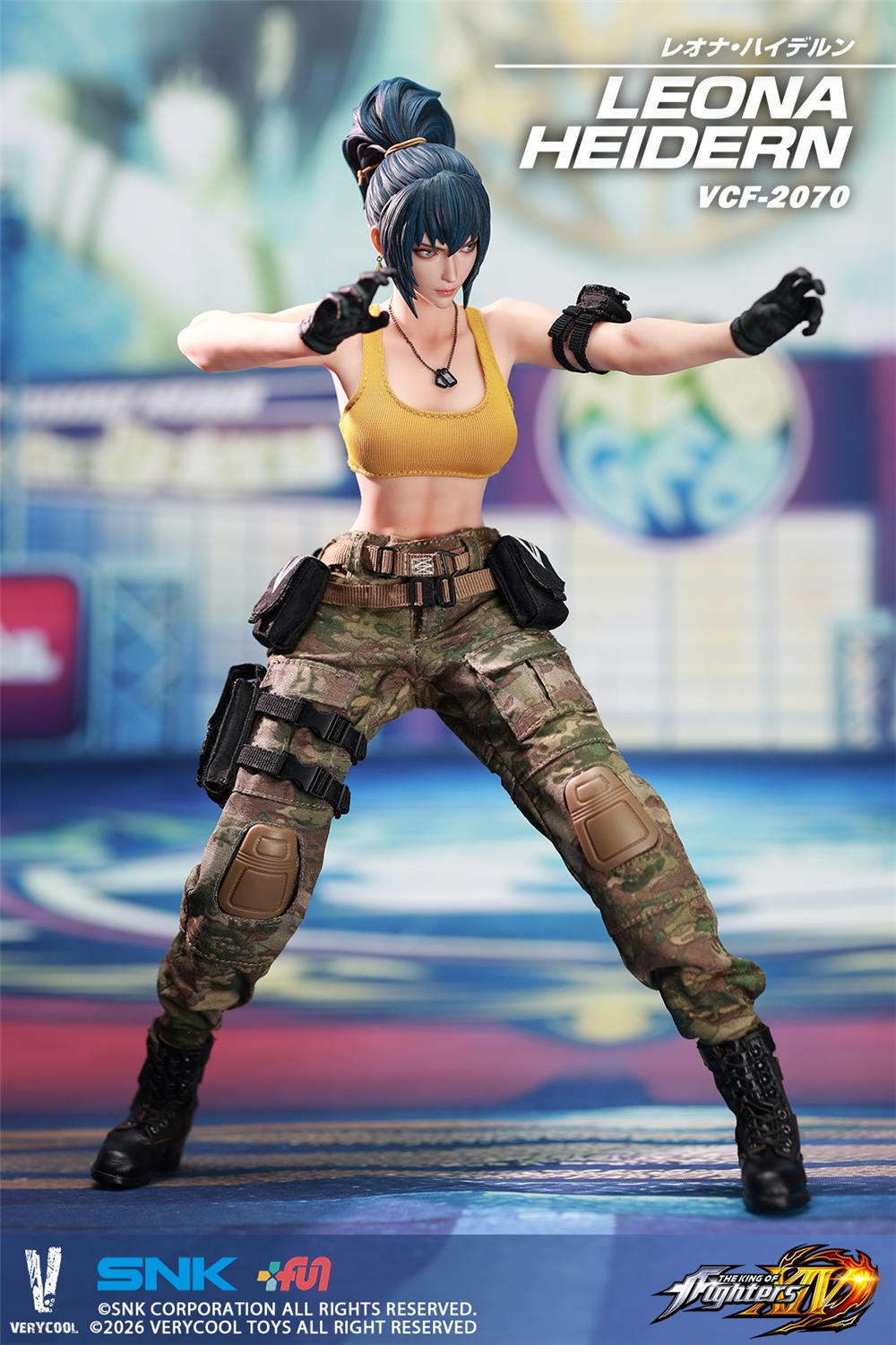 予約 VERYCOOL 1/6 SNK 『THE KING OF FIGHTERS XIV』 レオナ
