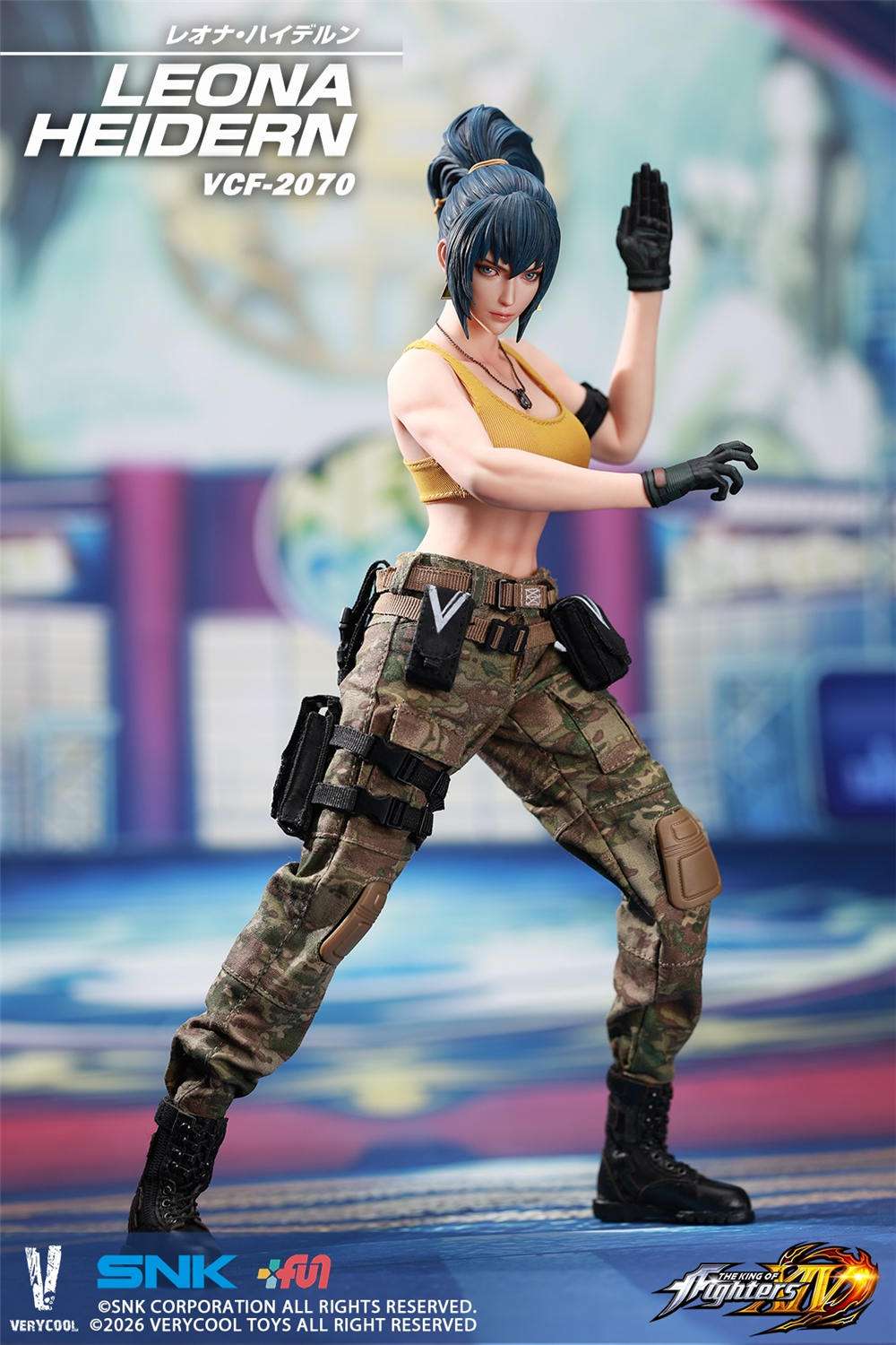 予約 VERYCOOL 1/6 SNK 『THE KING OF FIGHTERS XIV』 レオナ