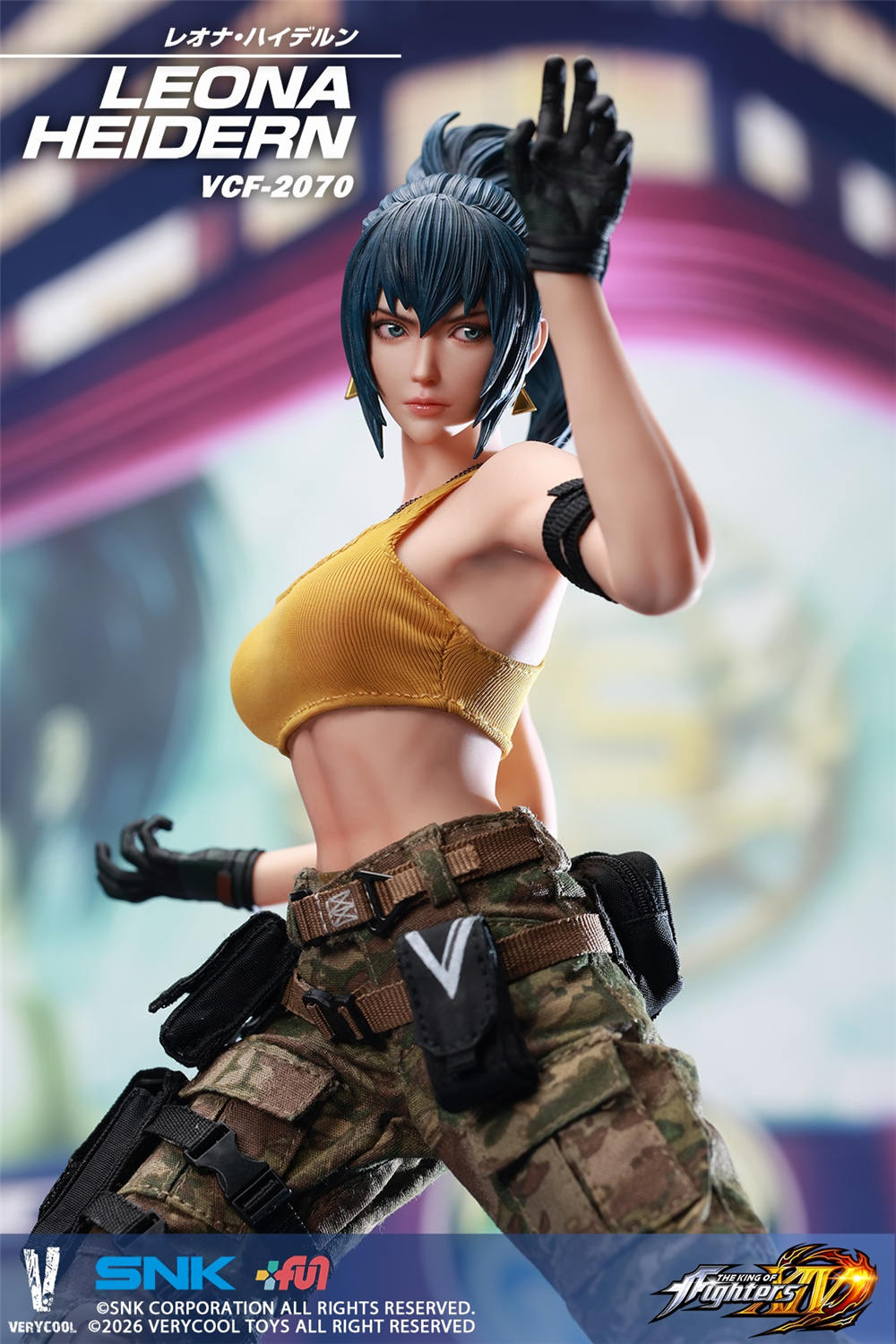 予約 VERYCOOL 1/6 SNK 『THE KING OF FIGHTERS XIV』 レオナ
