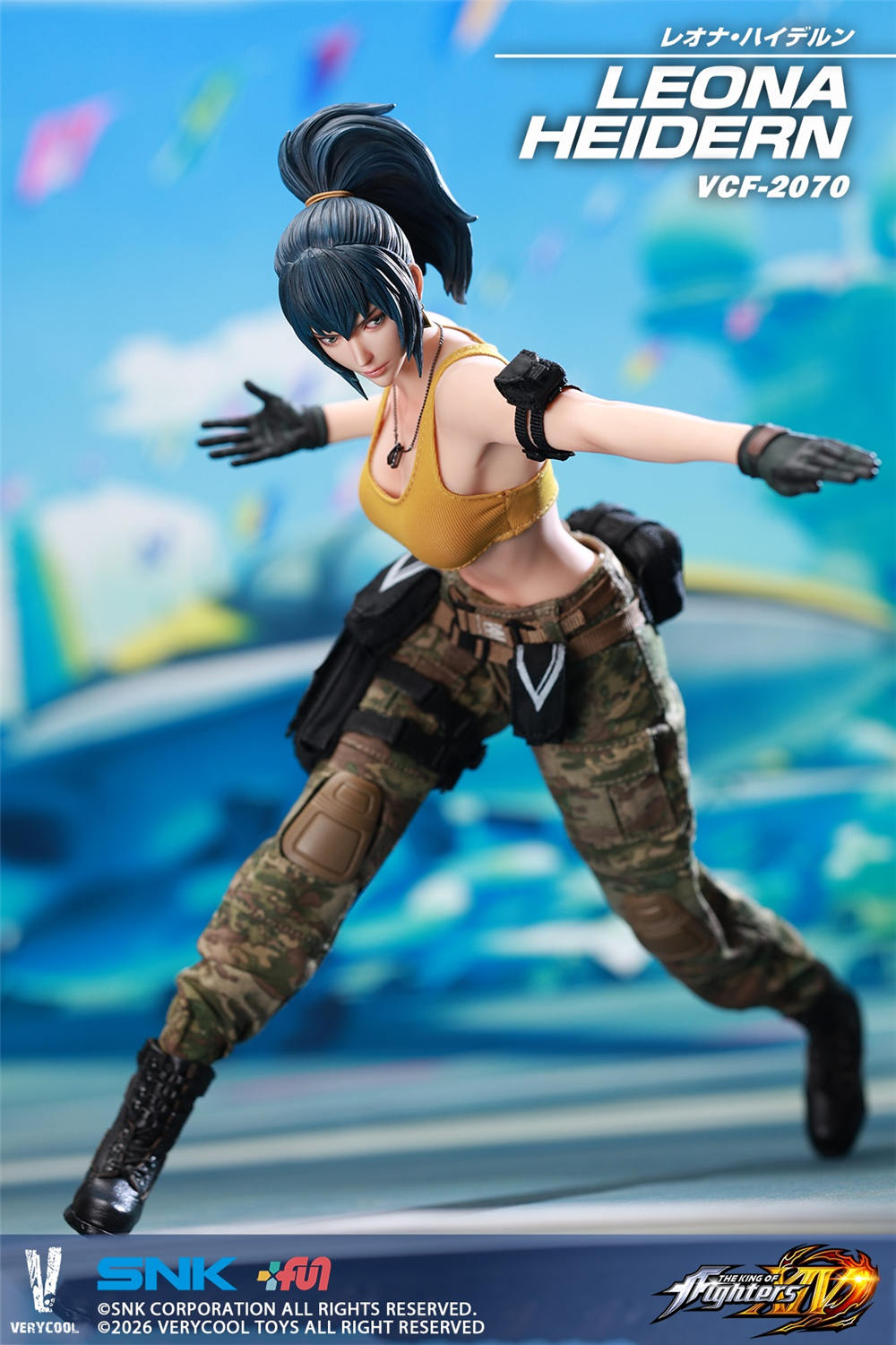 予約 VERYCOOL 1/6 SNK 『THE KING OF FIGHTERS XIV』 レオナ