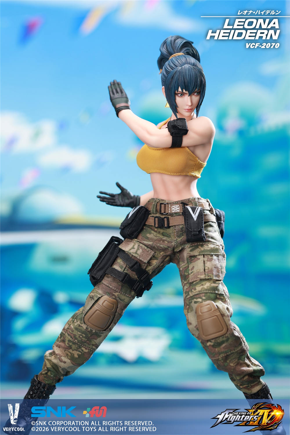 予約 VERYCOOL 1/6 SNK 『THE KING OF FIGHTERS XIV』 レオナ