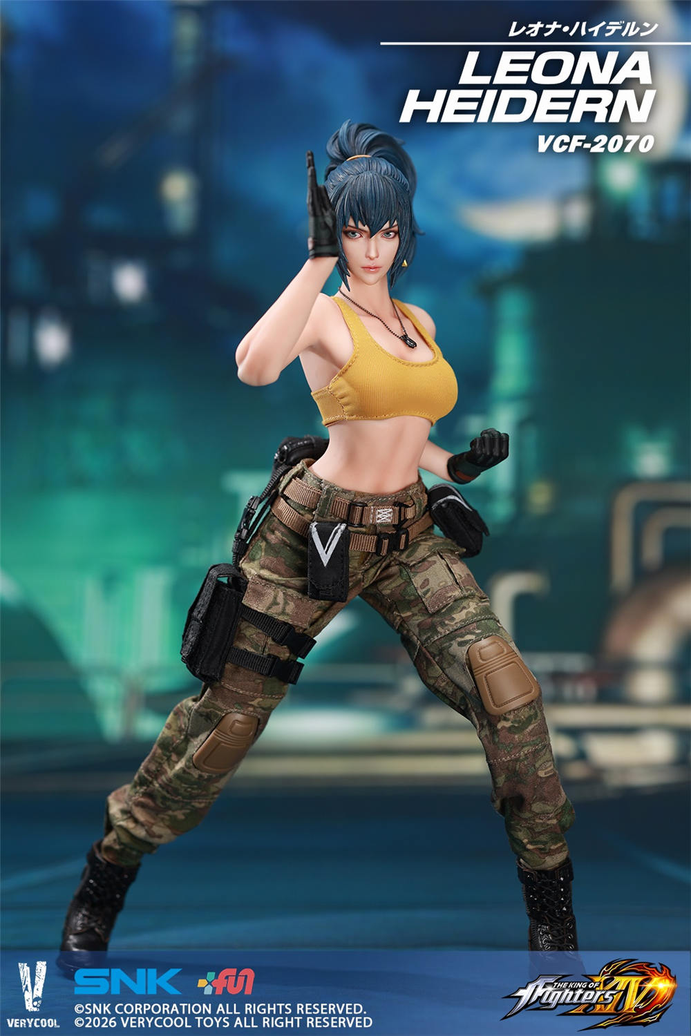 THE KING OF FIGHTERS レオナ・ハイデルン フィギュア 予約 VERYCOOL 1/6 SNK 『THE KING OF FIGHTERS XIV』 レオナ