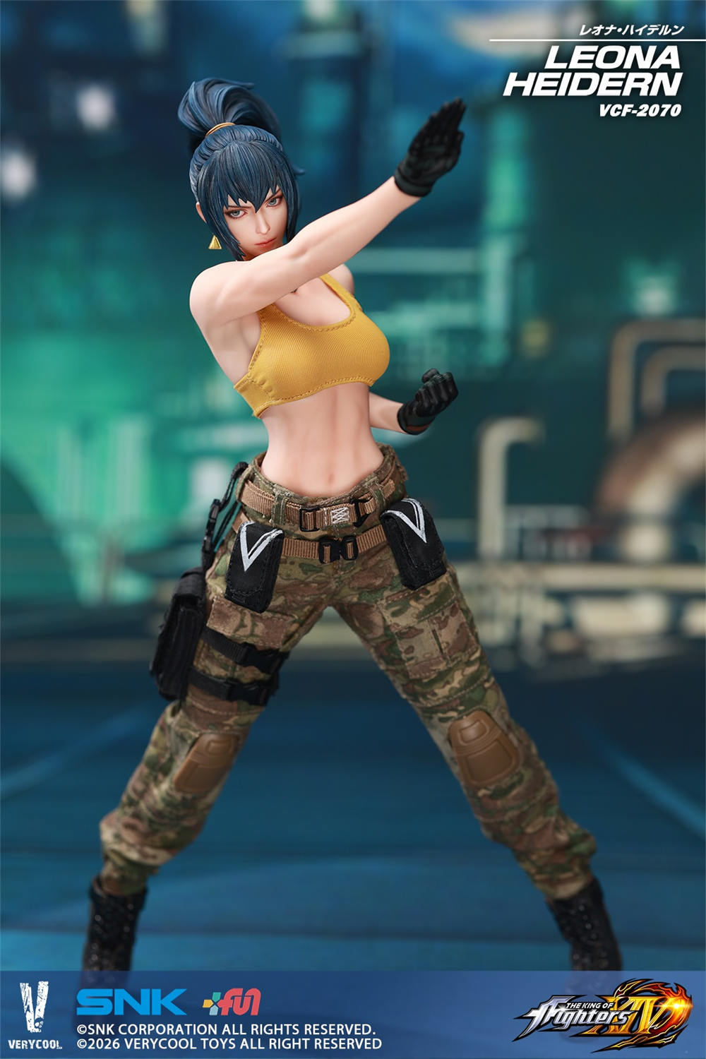 予約 VERYCOOL 1/6 SNK 『THE KING OF FIGHTERS XIV』 レオナ