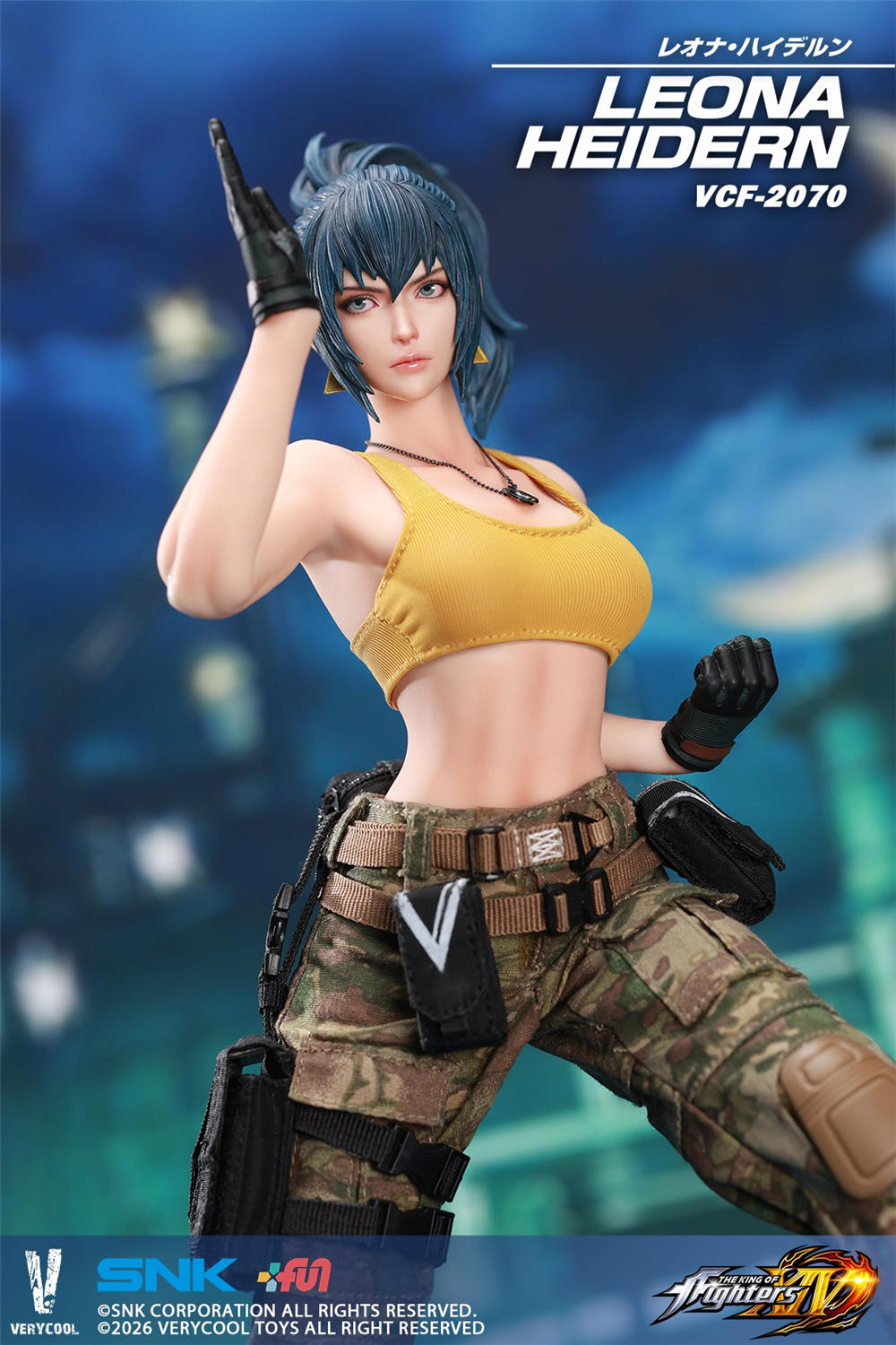 予約 VERYCOOL 1/6 SNK 『THE KING OF FIGHTERS XIV』 レオナ